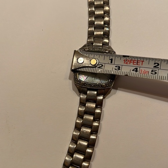 Anne Klein Mother of Pearl Silvertone Quartz Watch - Picture 6 of 6